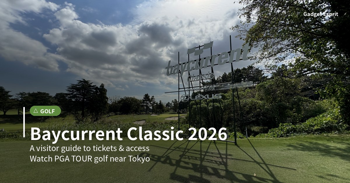 Baycurrent Classic 2026 visitor guide — Yokohama Country Club course sign