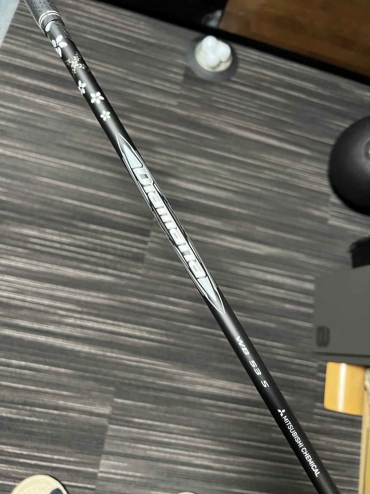 シャフトは三菱ケミカルの Diamana WB 53 S。