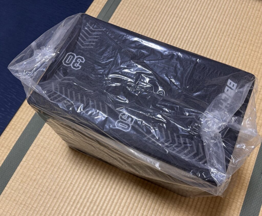 ビニール袋に入った状態のBBCHプライオボックス
